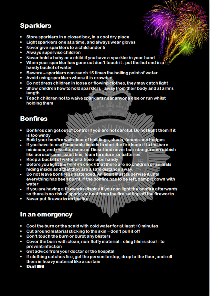 fireworks code safety flyer page 2