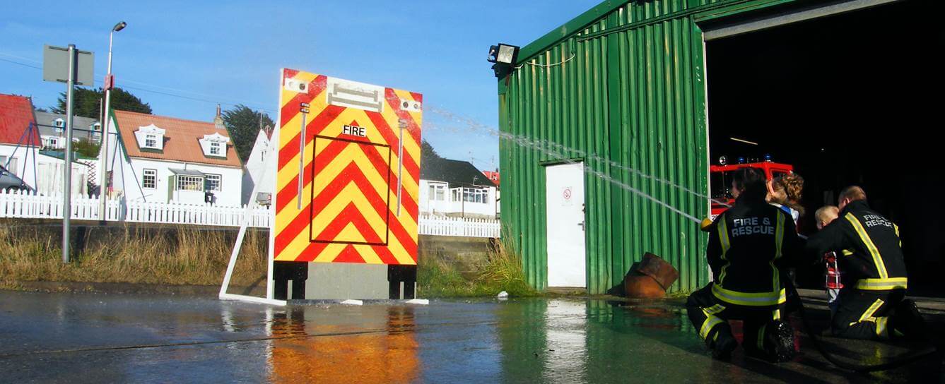 Falkland Islands fire & rescue early years education banner image