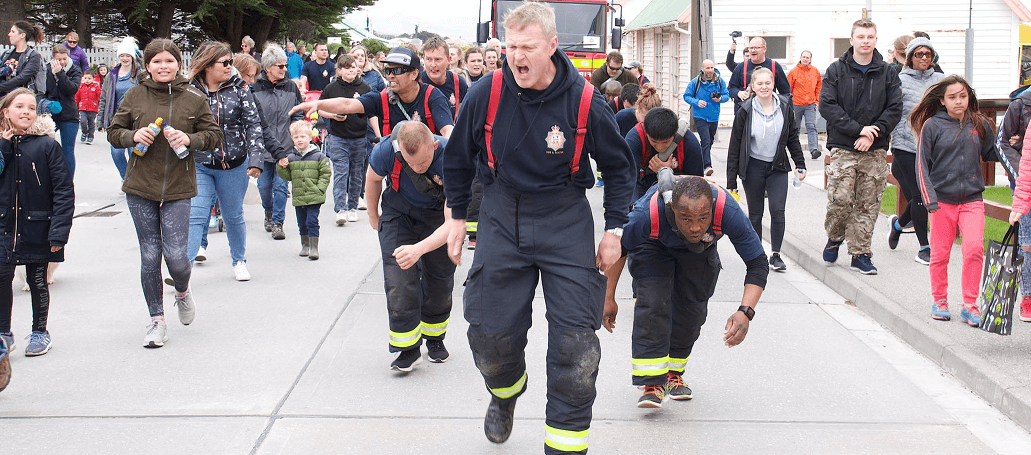 Falkland Islands Fire & Rescue fundraising banner image