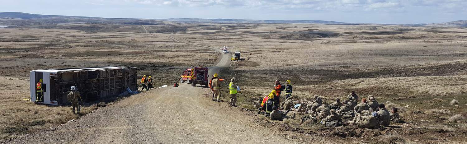 Falkland Islands Fire & Rescue partnerships banner image