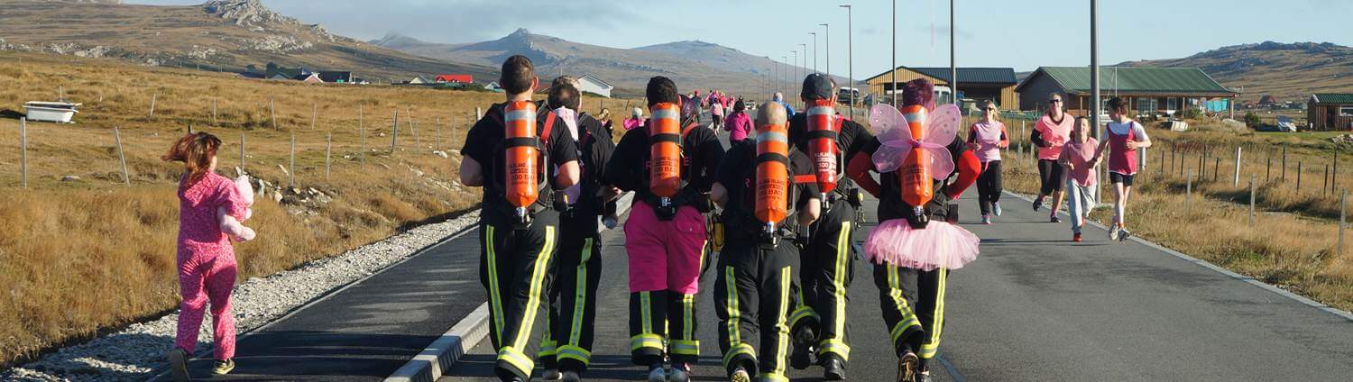 Falkland Islands Fire & Rescue community events banner image