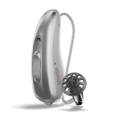 Receiver in canal hearing aid